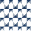 Motif géométrique Damier clouté bleu nuit - Mon Carré Créatif