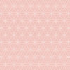 Détail motif géométrique Fleur de vie blanche fond rose poudré - Mon Carré Créatif