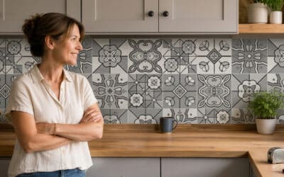 Crédence adhésive cuisine : relooker votre cuisine sans être un pro du bricolage